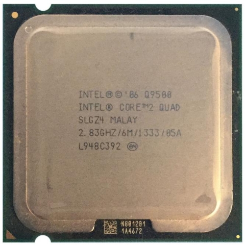 CPU INTEL Q9500 2.83GHz 4C 6MB LGA775