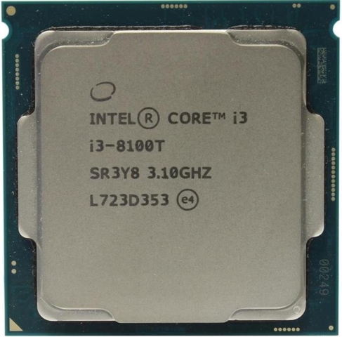 CPU INTEL i3-8100T 3.10Ghz 4C 6MB LGA1151