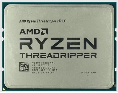 CPU AMD Ryzen Threadripper 1920X 3.50Ghz 12C 32MB TR4