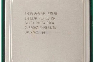 CPU INTEL PENTIUM E5500 2.80Ghz 2C 2MB LGA775